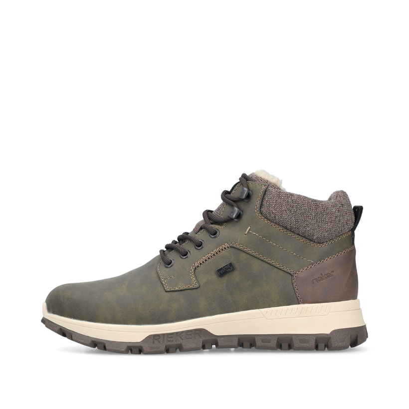 Rieker Artikelnummer 35538-54 Rieker Herren Schnürstiefel schilfgrün