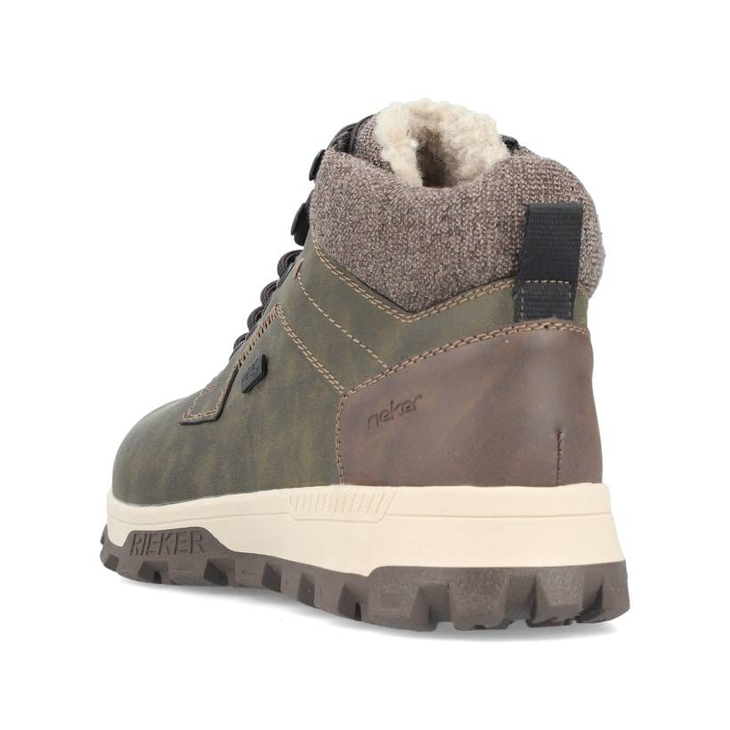 Rieker Artikelnummer 35538-54 Rieker Herren Schnürstiefel schilfgrün Speichern exportieren
