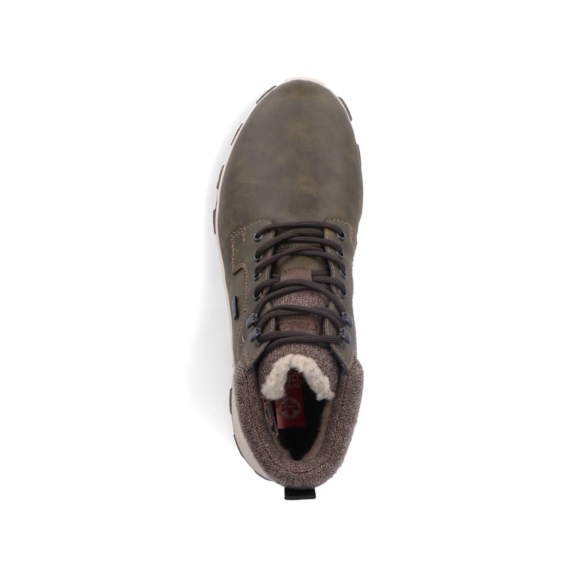 Rieker Artikelnummer 35538-54 Rieker Herren Schnürstiefel schilfgrün Speichern exportieren