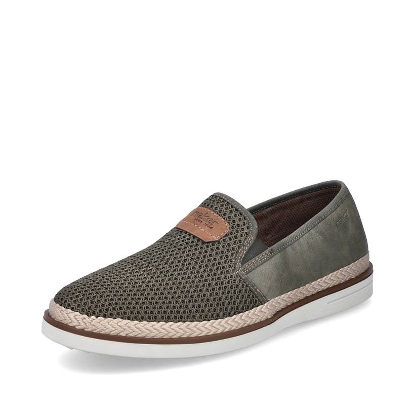 Rieker Artikelnummer B2366-54 Rieker Herren Slipper khaki-grün 2025