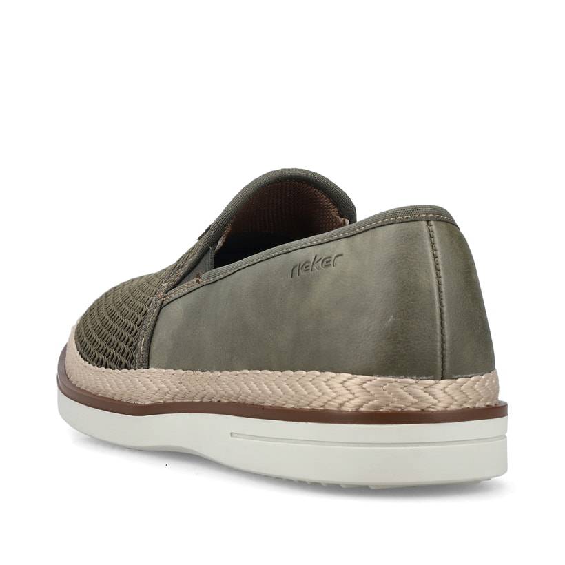 Rieker Artikelnummer B2366-54 Rieker Herren Slipper khaki-grün 2025