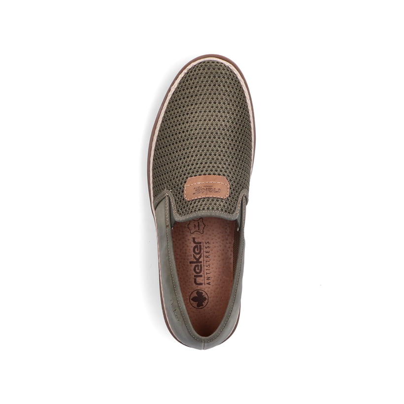 Rieker Artikelnummer B2366-54 Rieker Herren Slipper khaki-grün 2025