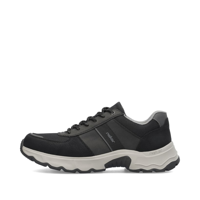 Rieker Artikelnummer 11401-00 Rieker Herren Schnürschuhe asphaltschwarz