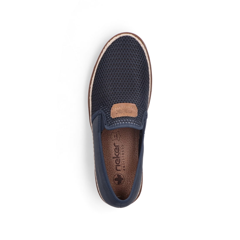 Rieker Artikelnummer B2366-14 Rieker Herren Slipper marineblau Verkauf