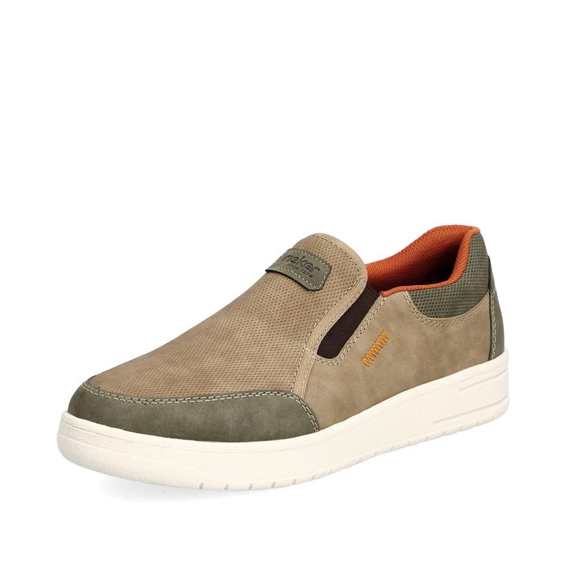 Rieker Artikelnummer B7853-64 Rieker Herren Slipper braun-beige Hotsell