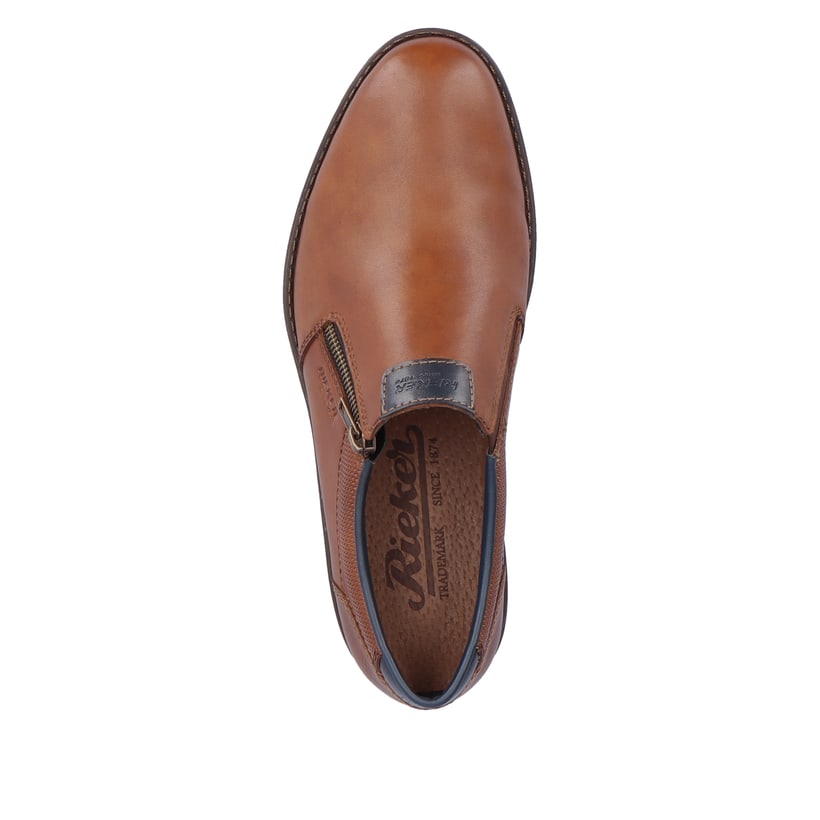 Rieker Artikelnummer 10351-24 Rieker Herren Slipper nougatbraun im Angebot