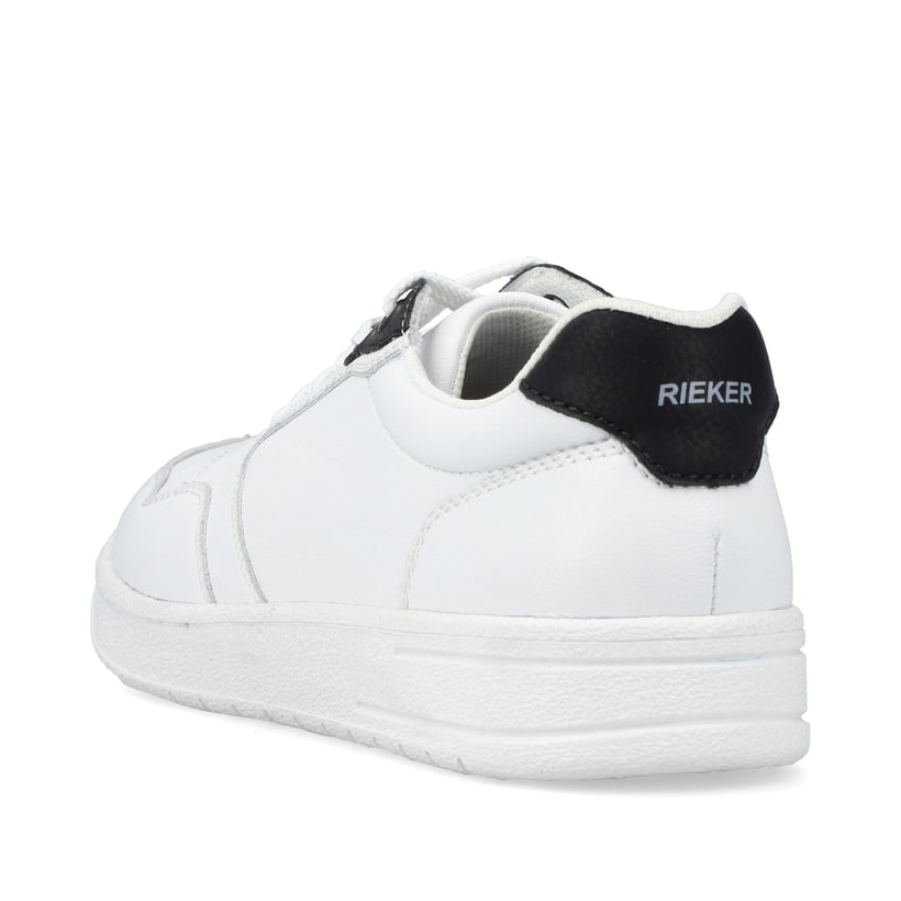 Rieker Artikelnummer B7801-80 Rieker Herren Sneaker Low reinweiß Schlussverkauf