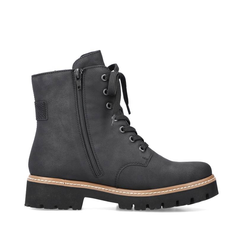 Rieker Artikelnummer Z5723-00 Rieker Damen Biker Boots urbanschwarz Fabrikpreis