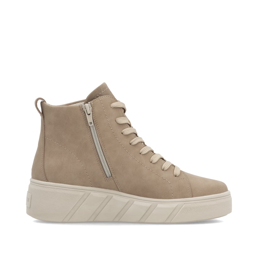 Rieker Artikelnummer W0561-20 Rieker Damen Sneaker High lehmbeige Günstig kaufen
