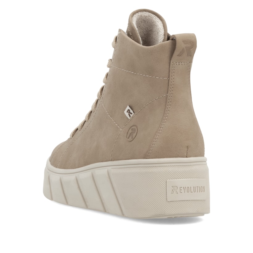 Rieker Artikelnummer W0561-20 Rieker Damen Sneaker High lehmbeige Günstig kaufen