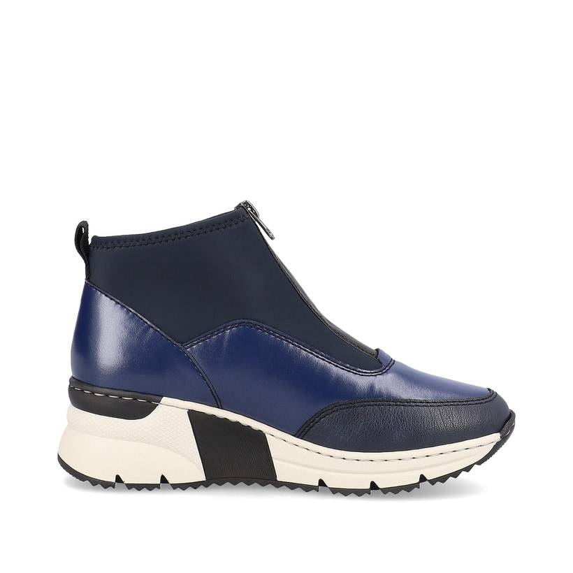 Rieker Artikelnummer N6352-14 Rieker Damen Sneaker High tiefblau Versandkostenfrei