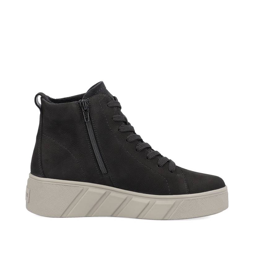 Rieker Artikelnummer W0561-00 Rieker Damen Sneaker High urban black Flash Sale