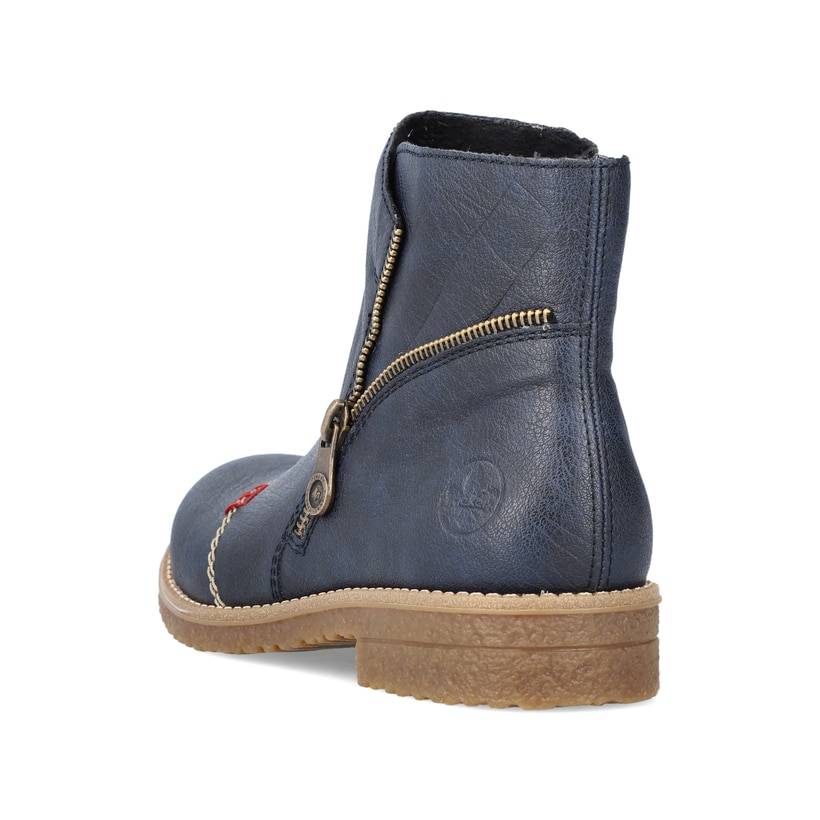 Rieker Artikelnummer 73571-14 Rieker Damen Kurzstiefel marineblau Begrenztes Angebot