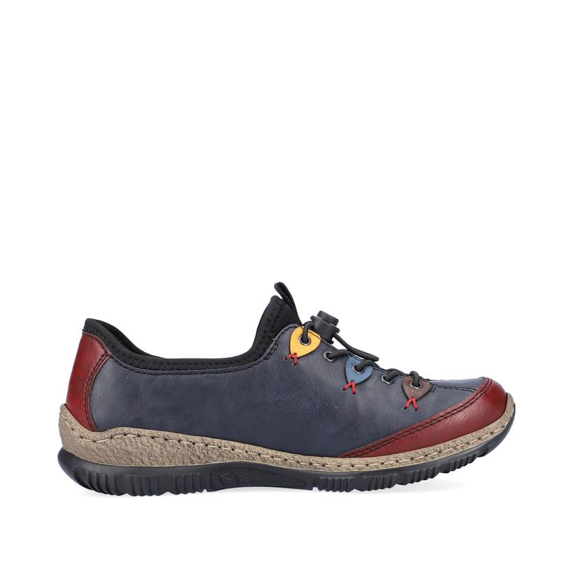 Rieker Artikelnummer N3271-35 Rieker Damen Slipper azurblau Weihnachtsangebot