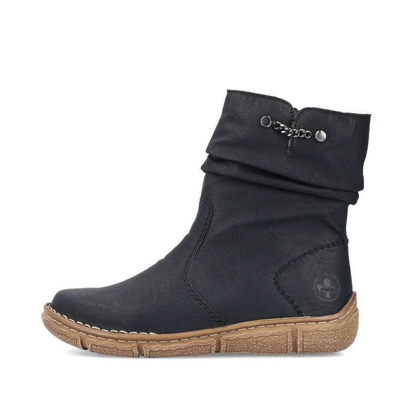 Rieker Artikelnummer Z3771-00 Rieker Damen Kurzstiefel nachtschwarz