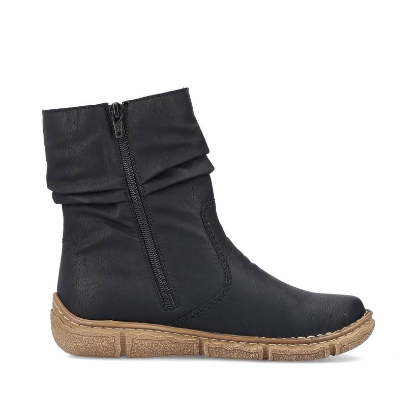 Rieker Artikelnummer Z3771-00 Rieker Damen Kurzstiefel nachtschwarz Valentinstagsangebot