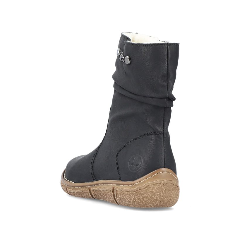 Rieker Artikelnummer Z3771-00 Rieker Damen Kurzstiefel nachtschwarz Valentinstagsangebot