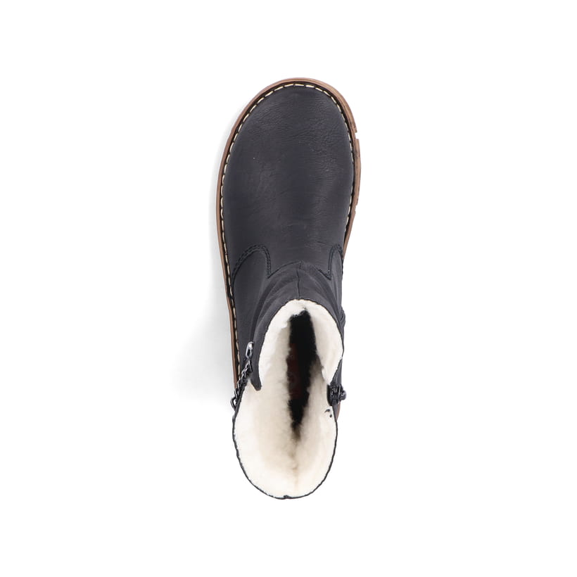 Rieker Artikelnummer Z3771-00 Rieker Damen Kurzstiefel nachtschwarz Valentinstagsangebot