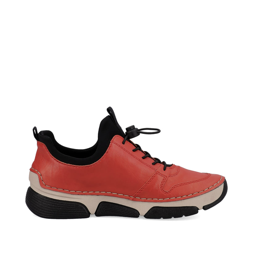 Rieker Artikelnummer 45951-33 Rieker Damen Slipper erdbeerrot Jubiläumsangebot