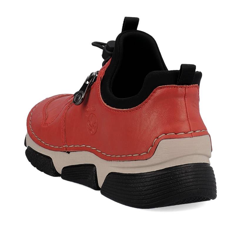 Rieker Artikelnummer 45951-33 Rieker Damen Slipper erdbeerrot Jubiläumsangebot