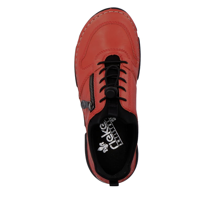 Rieker Artikelnummer 45951-33 Rieker Damen Slipper erdbeerrot Jubiläumsangebot