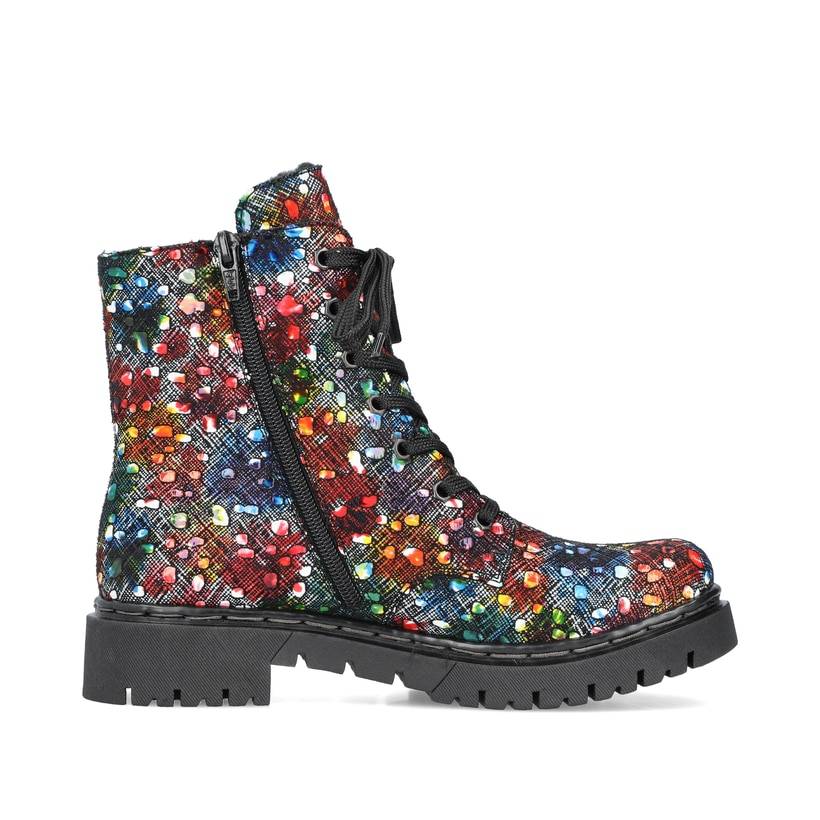 Rieker Artikelnummer Y2440-90 Rieker Damen Biker Boots bunt Lagerräumung