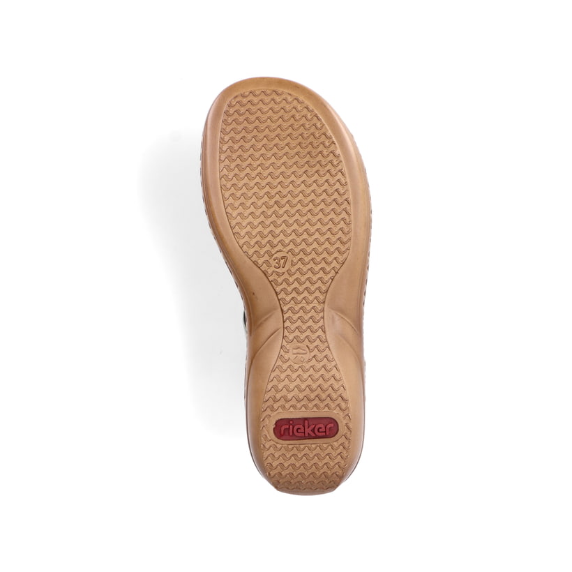 Rieker Artikelnummer 60839-52 Rieker Damen Riemchensandalen mintgrün Neueste Mode
