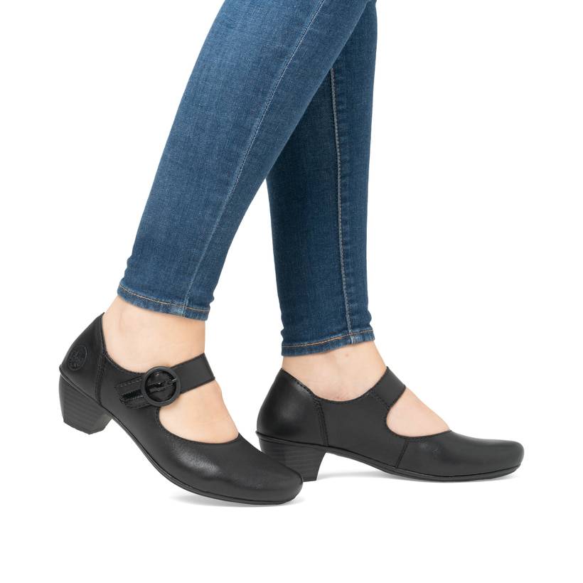 Rieker Artikelnummer 41756-00 Rieker Damen Pumps nachtschwarz Bestseller