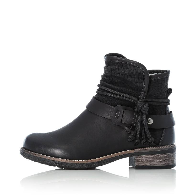 Rieker Artikelnummer 94689-00 Rieker Damen Kurzstiefel nachtschwarz Räumungsverkauf