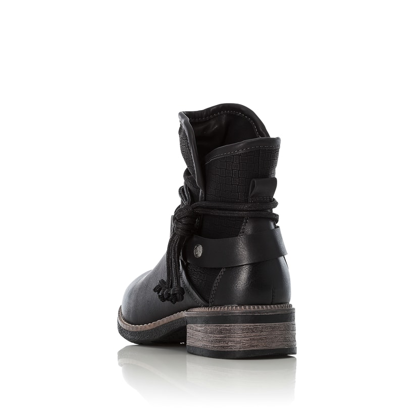 Rieker Artikelnummer 94689-00 Rieker Damen Kurzstiefel nachtschwarz Räumungsverkauf