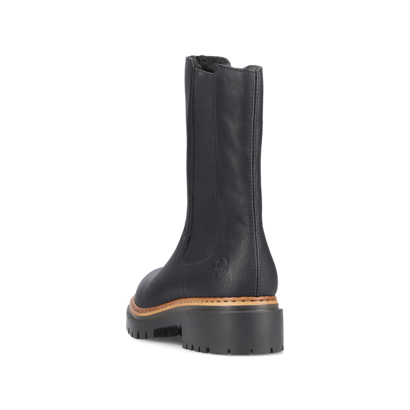Rieker Artikelnummer 72683-00 Rieker Damen Chelsea Boots nachtschwarz Kauf eins, bekomm eins gratis
