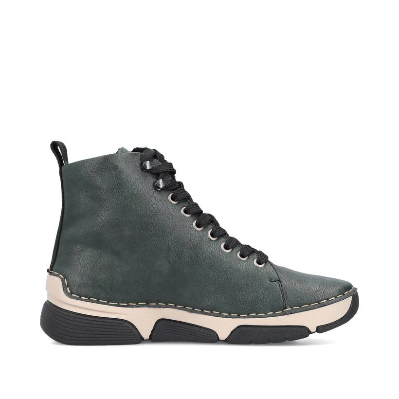 Rieker Artikelnummer 45920-54 Rieker Damen Schnürstiefel laubgrün Tägliche Deals