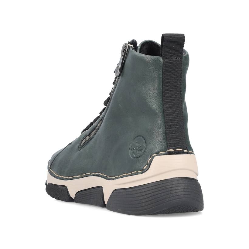 Rieker Artikelnummer 45920-54 Rieker Damen Schnürstiefel laubgrün Tägliche Deals