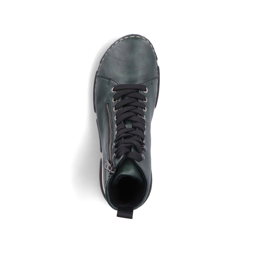 Rieker Artikelnummer 45920-54 Rieker Damen Schnürstiefel laubgrün Tägliche Deals