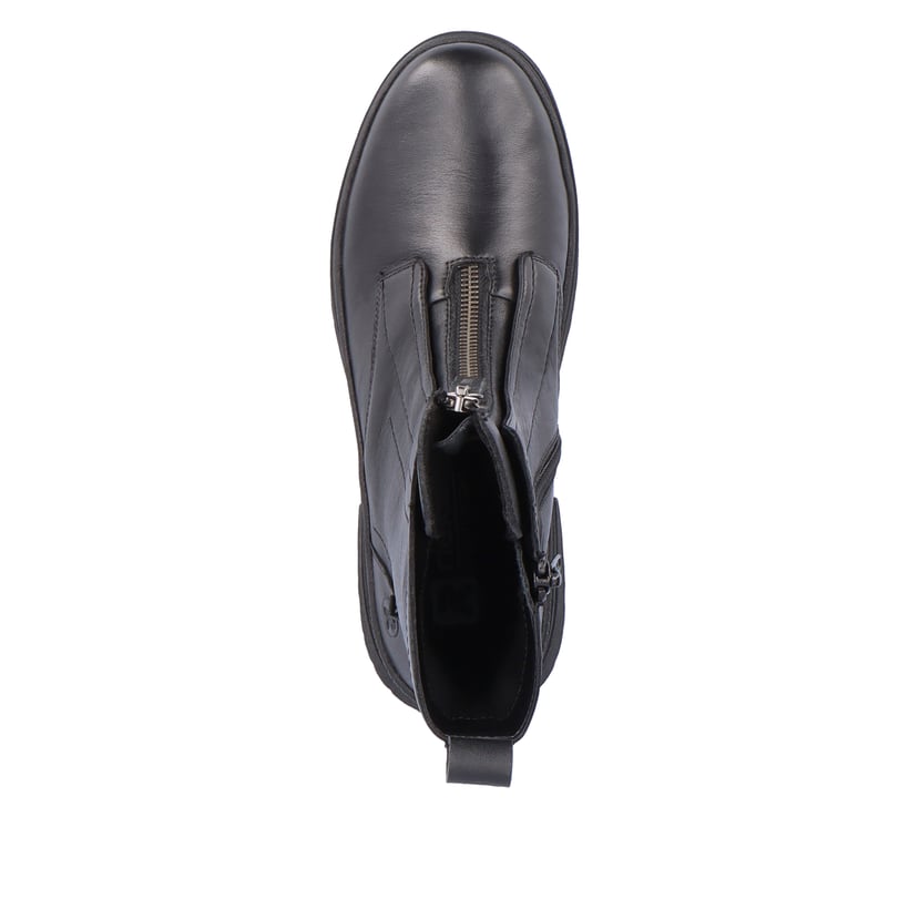 Rieker Artikelnummer W0375-00 Rieker Damen Kurzstiefel midnight black VIP-Rabatte