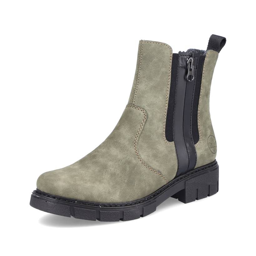 Rieker Artikelnummer Z3560-54 Rieker Damen Chelsea Boots laubgrün Wochenangebot