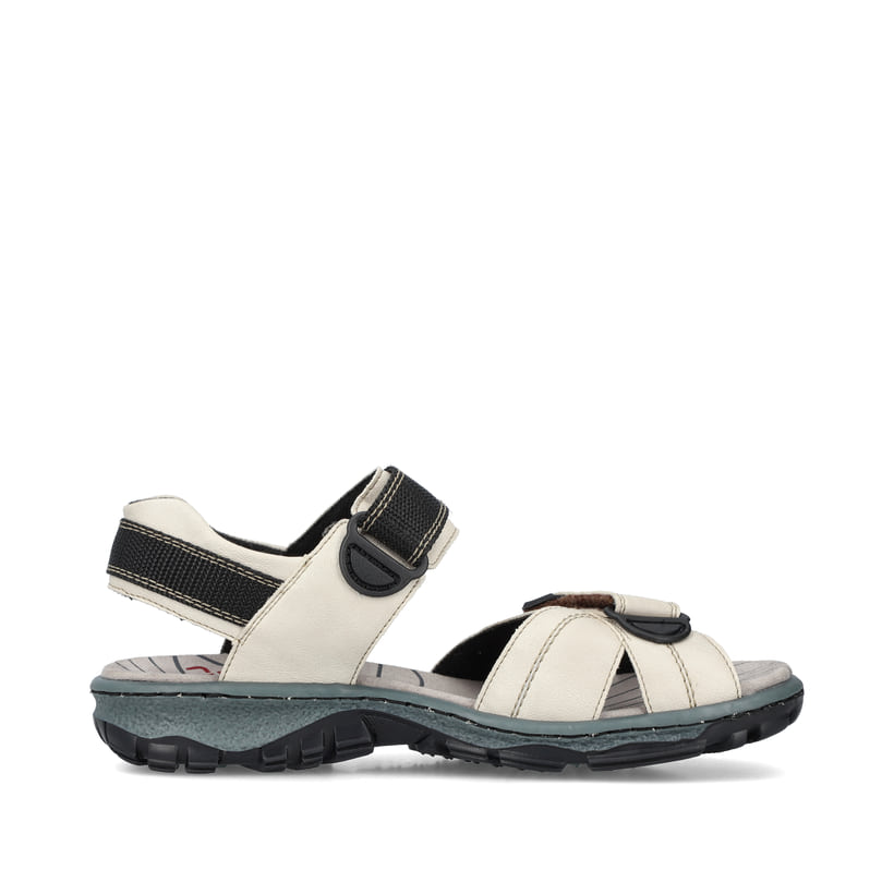 Rieker Artikelnummer 68851-80 Rieker Damen Trekkingsandalen perlweiß Kostenlose Rückgabe