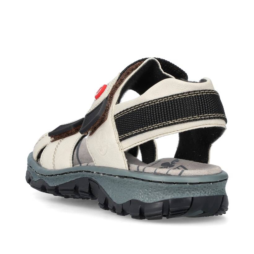 Rieker Artikelnummer 68851-80 Rieker Damen Trekkingsandalen perlweiß Kostenlose Rückgabe