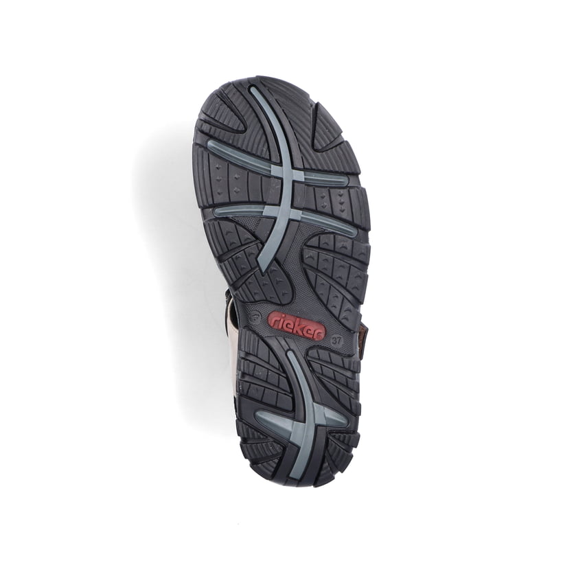 Rieker Artikelnummer 68851-80 Rieker Damen Trekkingsandalen perlweiß Kostenlose Rückgabe