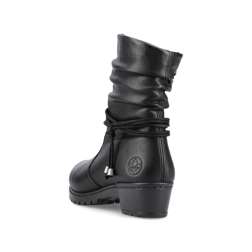 Rieker Artikelnummer Y17R2-00 Rieker Damen Stiefeletten tiefschwarz Letzte 3 Tage