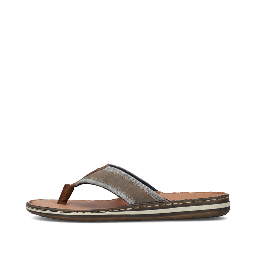 Rieker Artikelnummer 21095-42 Rieker Herren Zehentrenner hellbraun Neueste Stile