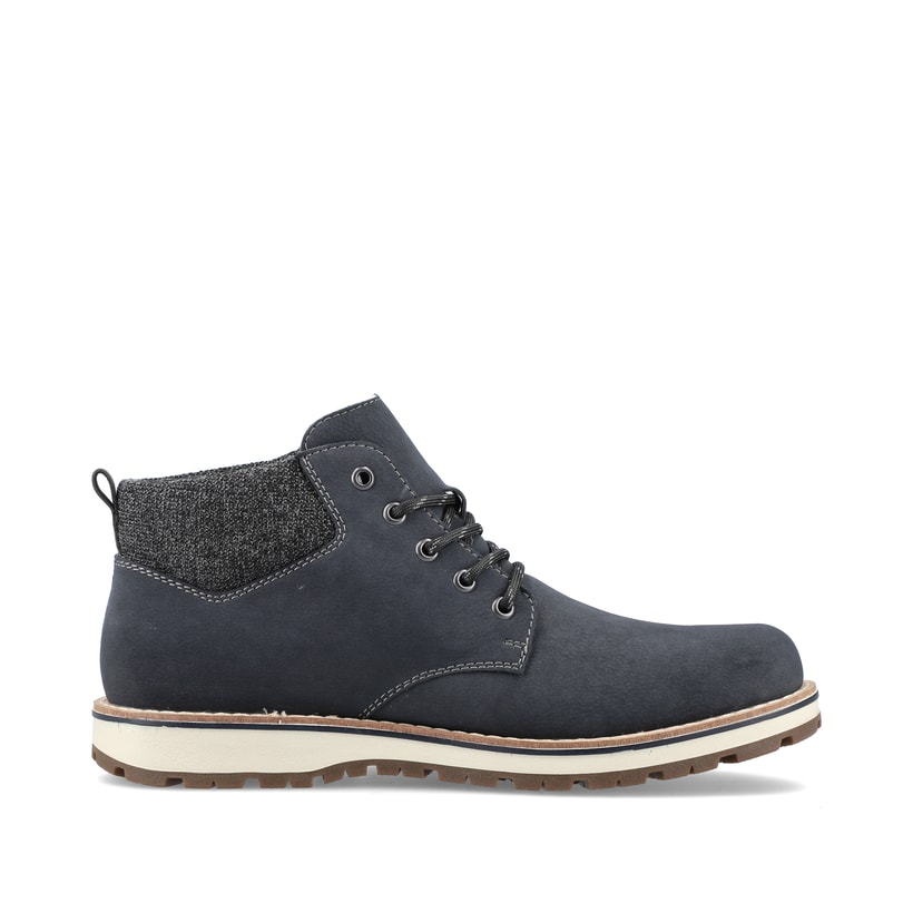 Rieker Artikelnummer 38419-16 Rieker Herren Schnürstiefel pazifikblau Zeitbegrenzte Promotion
