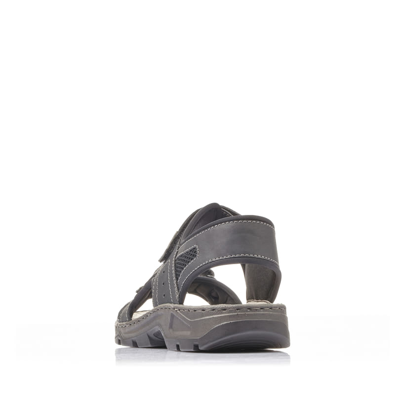 Rieker Artikelnummer 26156-02 Rieker Herren Trekkingsandalen graphitschwarz Bis zu 50% Rabatt