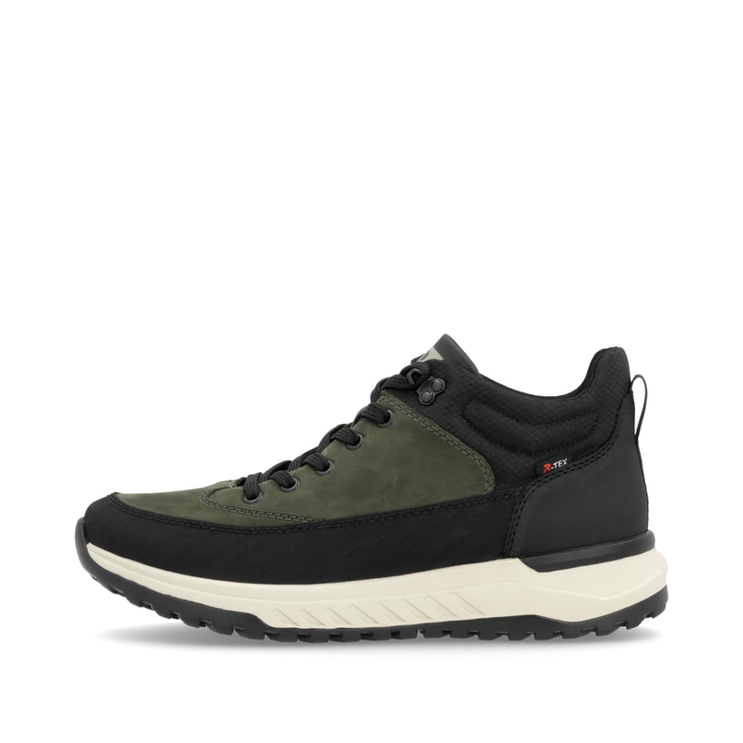 Rieker Artikelnummer U0173-54 Rieker Herren Schnürstiefel khaki-schwarz