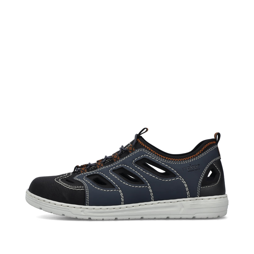 Rieker Artikelnummer 08665-14 Rieker Herren Slipper schieferblau
