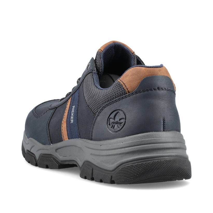 Rieker Artikelnummer 11211-14 Rieker Herren Schnürschuhe blau-braun Nur für heute