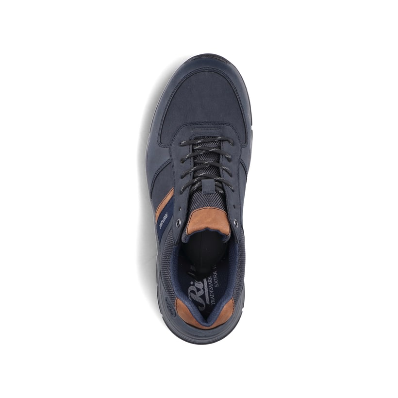 Rieker Artikelnummer 11211-14 Rieker Herren Schnürschuhe blau-braun Nur für heute