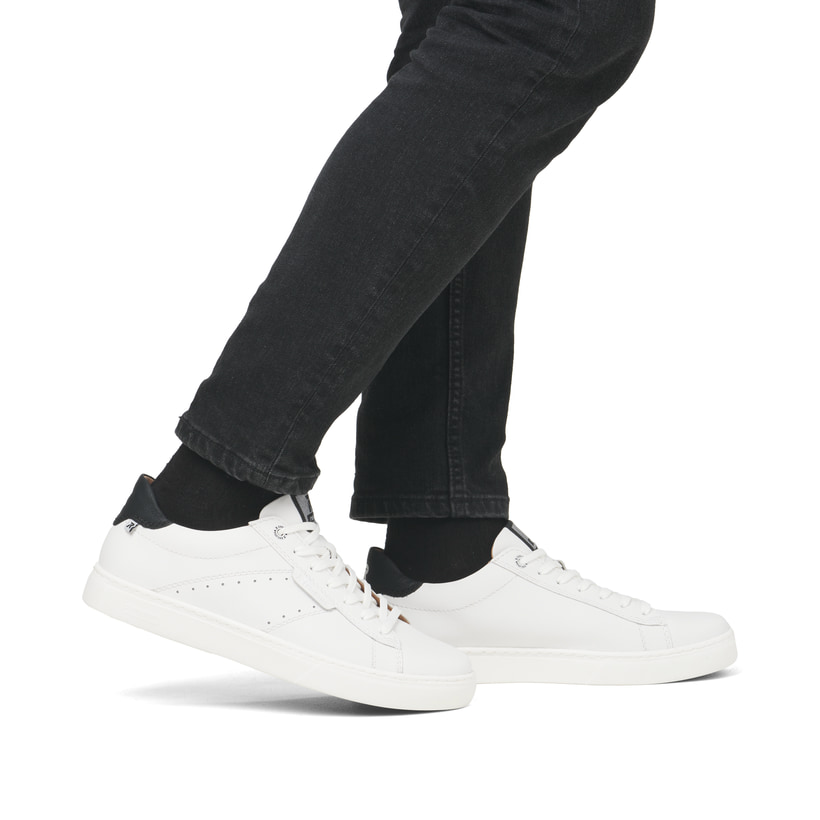 Rieker Artikelnummer U0704-81 Rieker Herren Sneaker Low frostweiß Sonderangebot der Fabrik