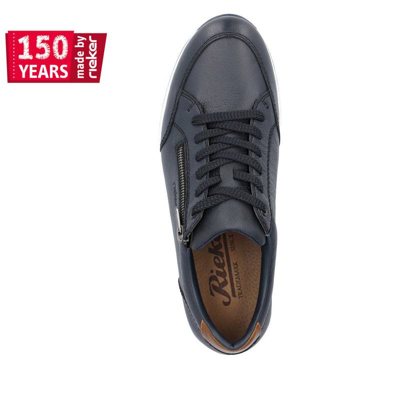 Rieker Artikelnummer 11903-14 Rieker Herren Sneaker Low stahlblau Discount Store für neue Produkte
