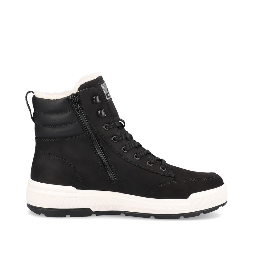 Rieker Artikelnummer U0071-00 Rieker Herren Sneaker High asphaltschwarz Nur noch ein Tag übrig